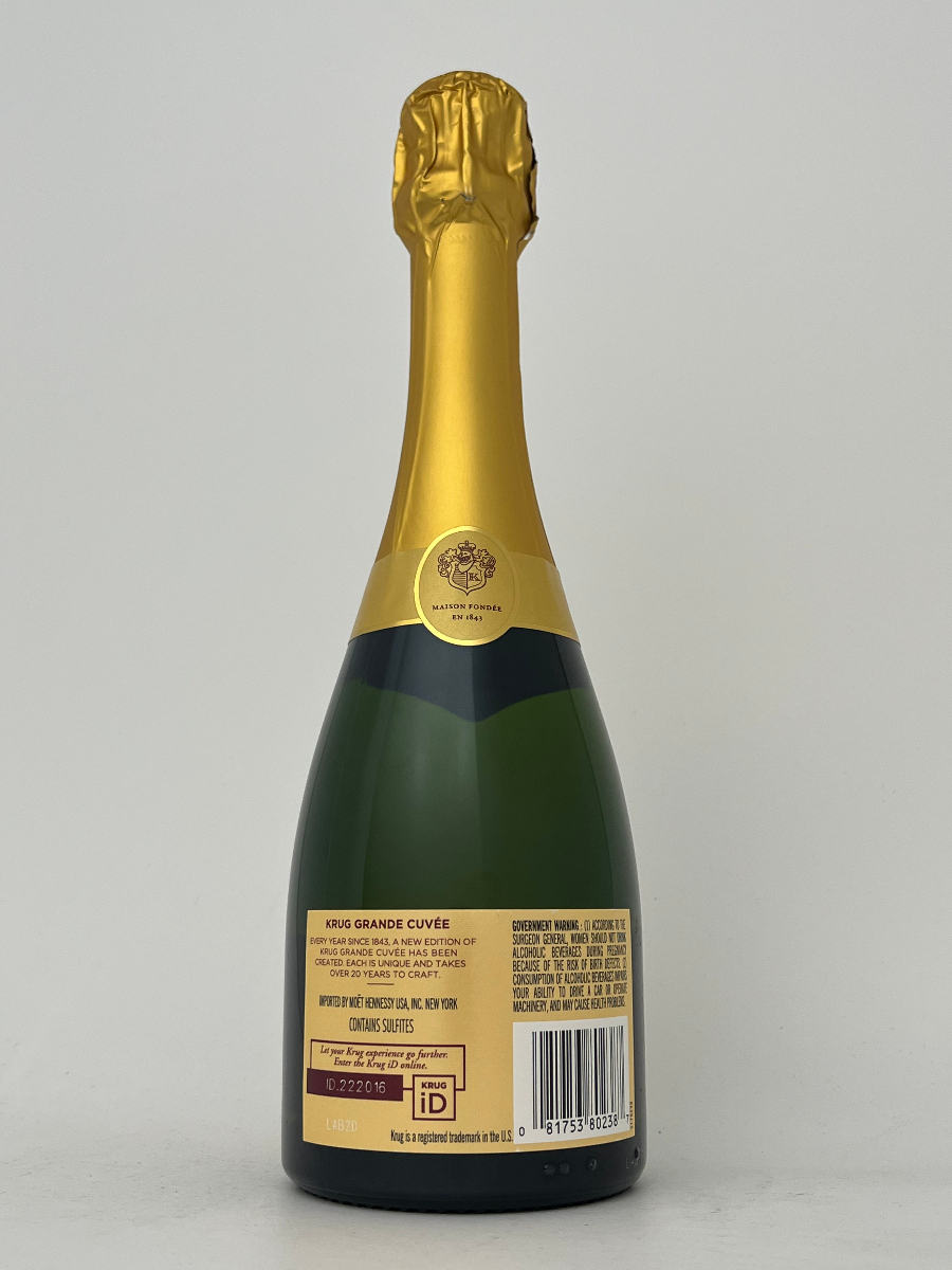 Krug Grande Cuvée Brut 375ml KRUG, BRUT,