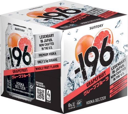 196 GRAPEFRUIT SELTZER 4-PACK