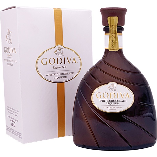 GODIVA LIQUEUR WHITE CHOCOLATE 750ML