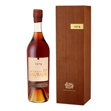 1973蒸留酒　フランス製　Bas Armagnac Laubade Laubade Bas Armagnac 1974 750ml