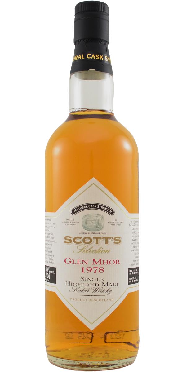 SCOTT'S GLEN MOHR 1978 SINGLE MALT 1978 750ML