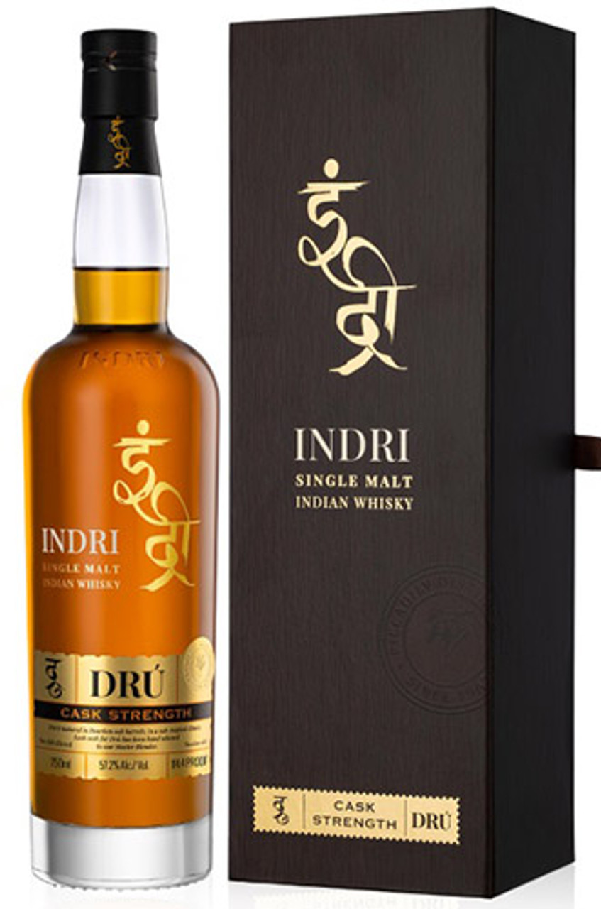 INDRI DRU INDIAN SINGLE MALT WHISKY 750ML